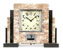 An early 20th century French marble Atmos mantel timepiece Reutter, number 3563